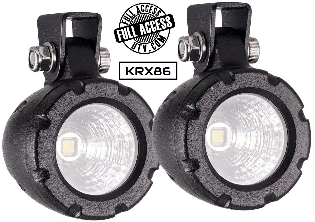 Kawasaki KRX & KRX4 1000 Front Knuckle Light Brackets (2)